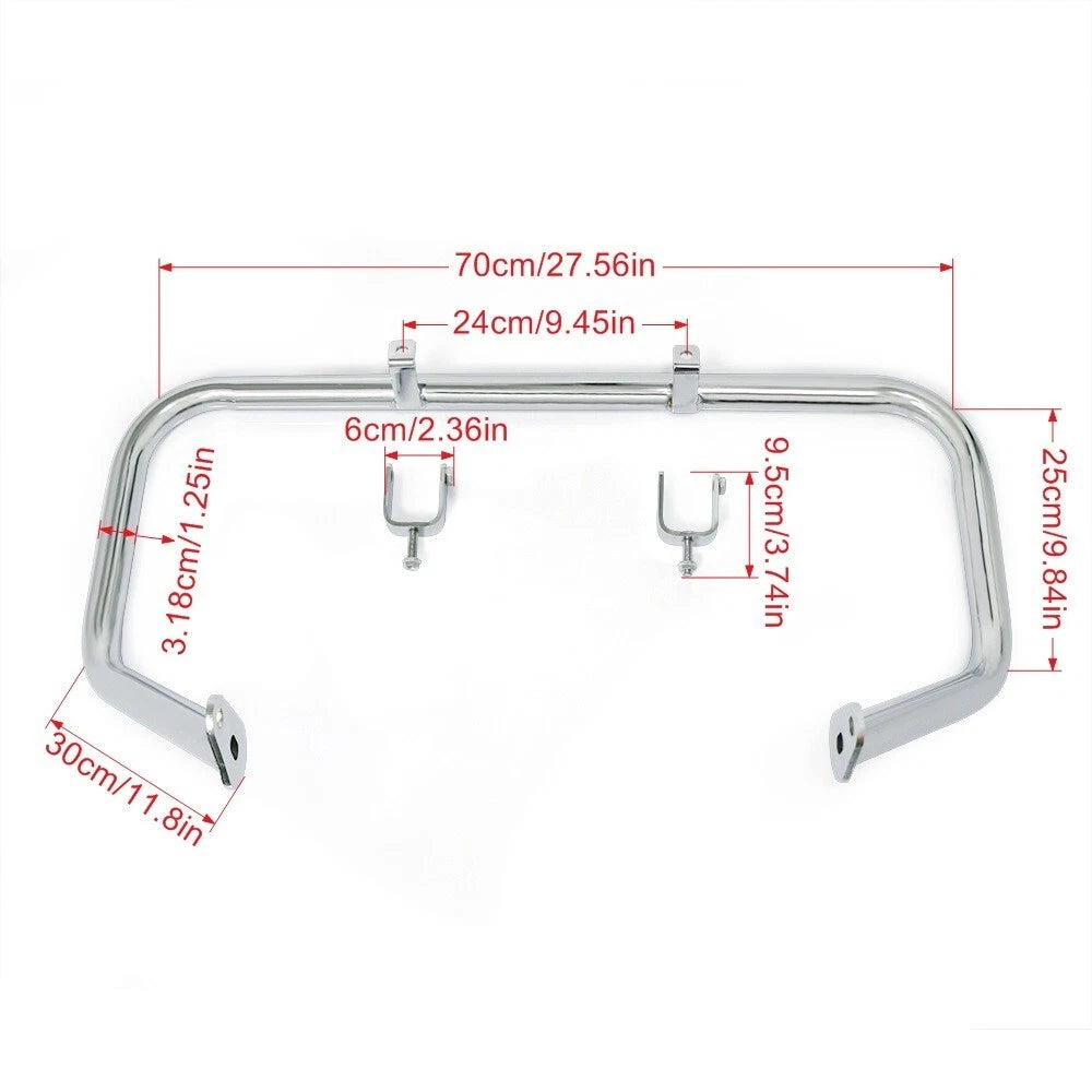 Engine Guard Crash Highway Bar for Kawasaki Vulcan VN900 Classic Custom LT 06-26