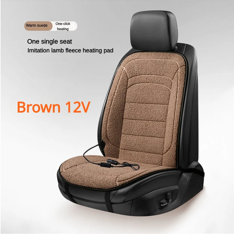 Heated Car Seat Cover Car Heating Cushion Winter Heated Seats Car Seat Warmer 12V Seat Cushion