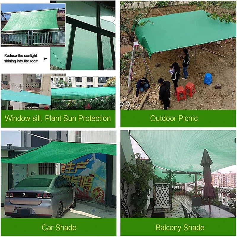 Beige shading net, UV protection, plant shed, outdoor sunshade, mesh, HDPE sunscreen fabric sunshade