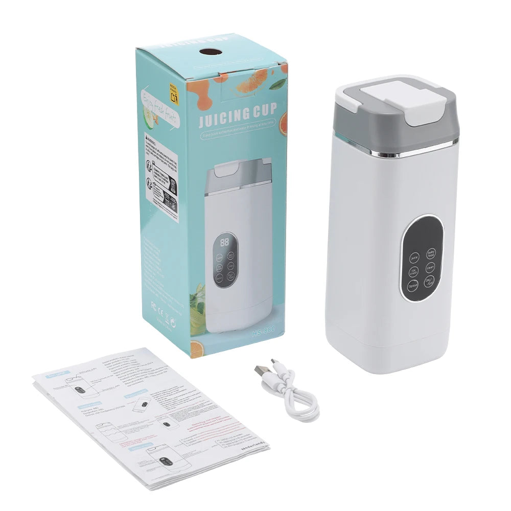 12 Blades Electric Juicer Cup Type B-1 For Travel Portable Juicer Mixer Usb Charge Fresh Fruit Juice Personal Blender Smoothie