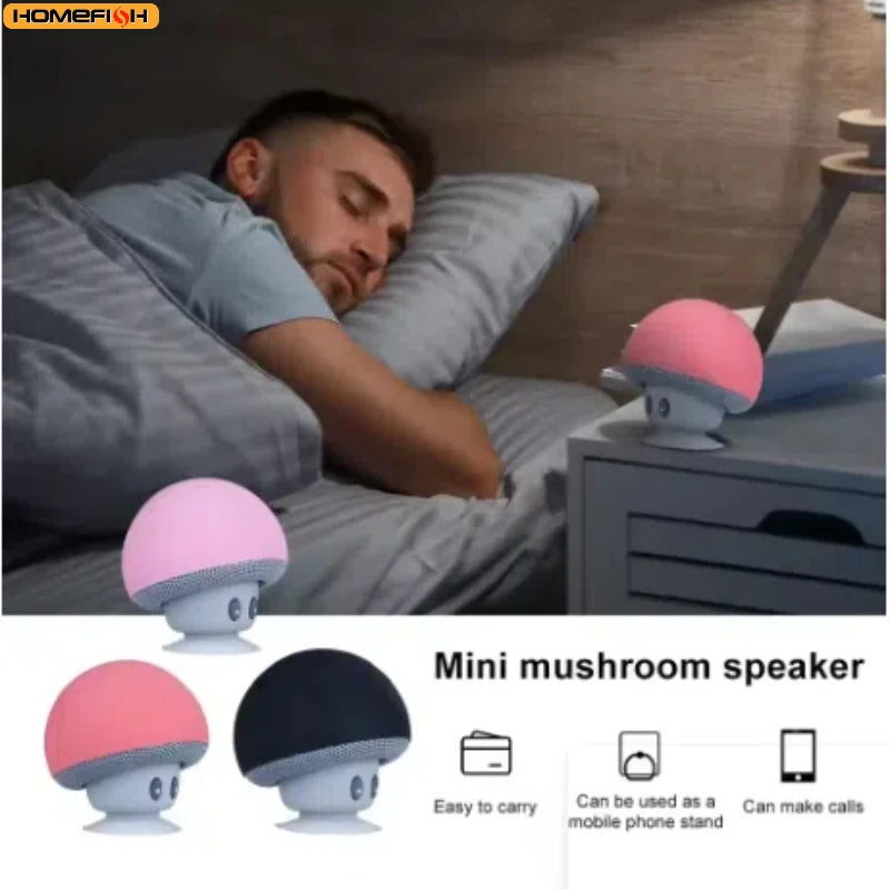 High Quality Wireless Bluetooth Speaker 30ft Wireless Range Subwoofer With Suction CupSuitable for Cycling Picnic Outdoor