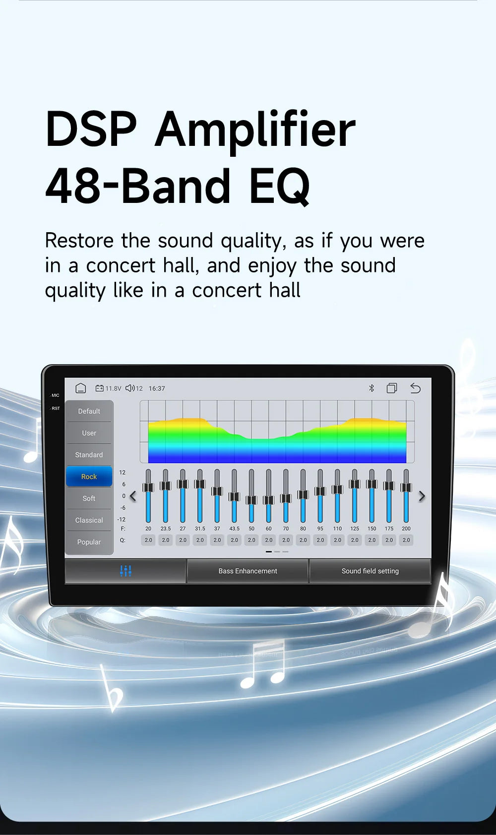 JIUYIN Car Radio Stereo For Suzuki Swift 4 2011 2012 -2016 Android 15 Multimedia Video Player 2 Din Auto Audio G Stereo Audio