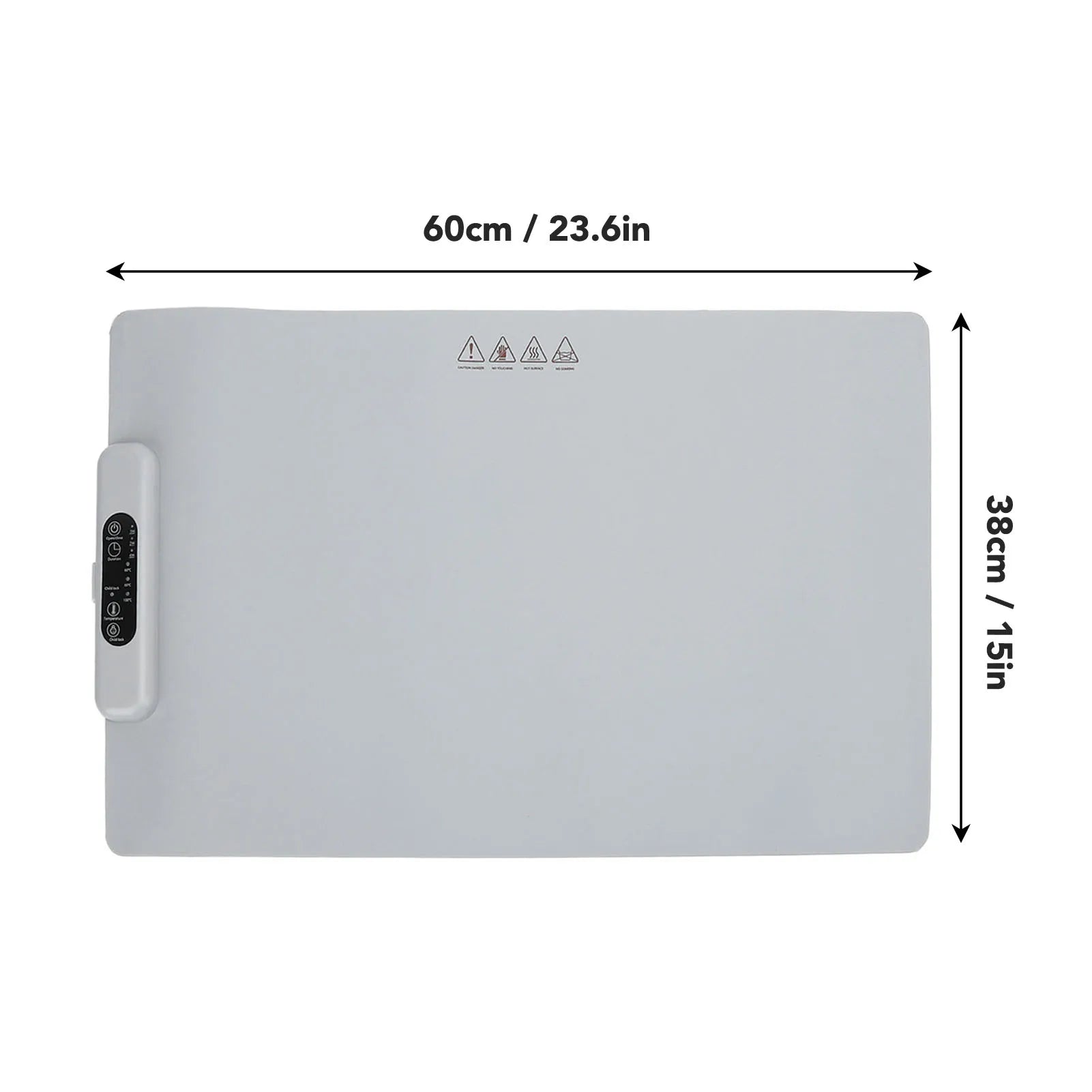 Electric Food Warming Mat 3 Gear Temperature and Time Control Versatile Food Warmer Mat