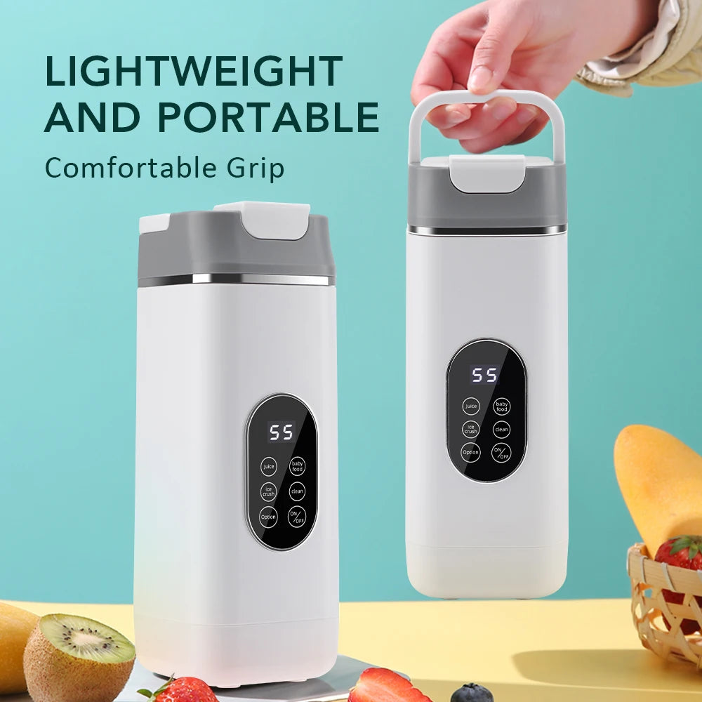 12 Blades Electric Juicer Cup Type B-1 For Travel Portable Juicer Mixer Usb Charge Fresh Fruit Juice Personal Blender Smoothie