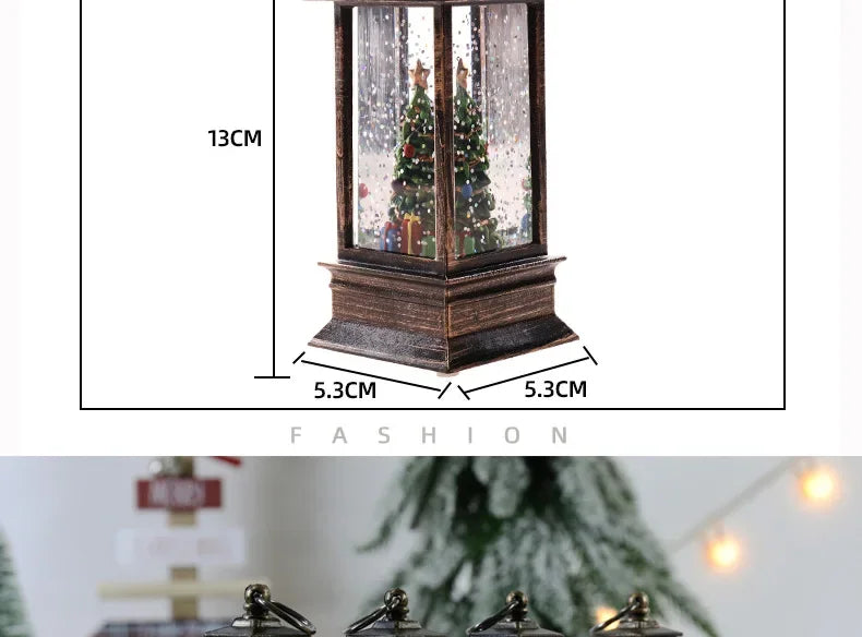 Christmas Wind Lights Crystal Lights Santa Claus Lights Christmas Party Decorations Christmas Ornaments Christmas Gifts