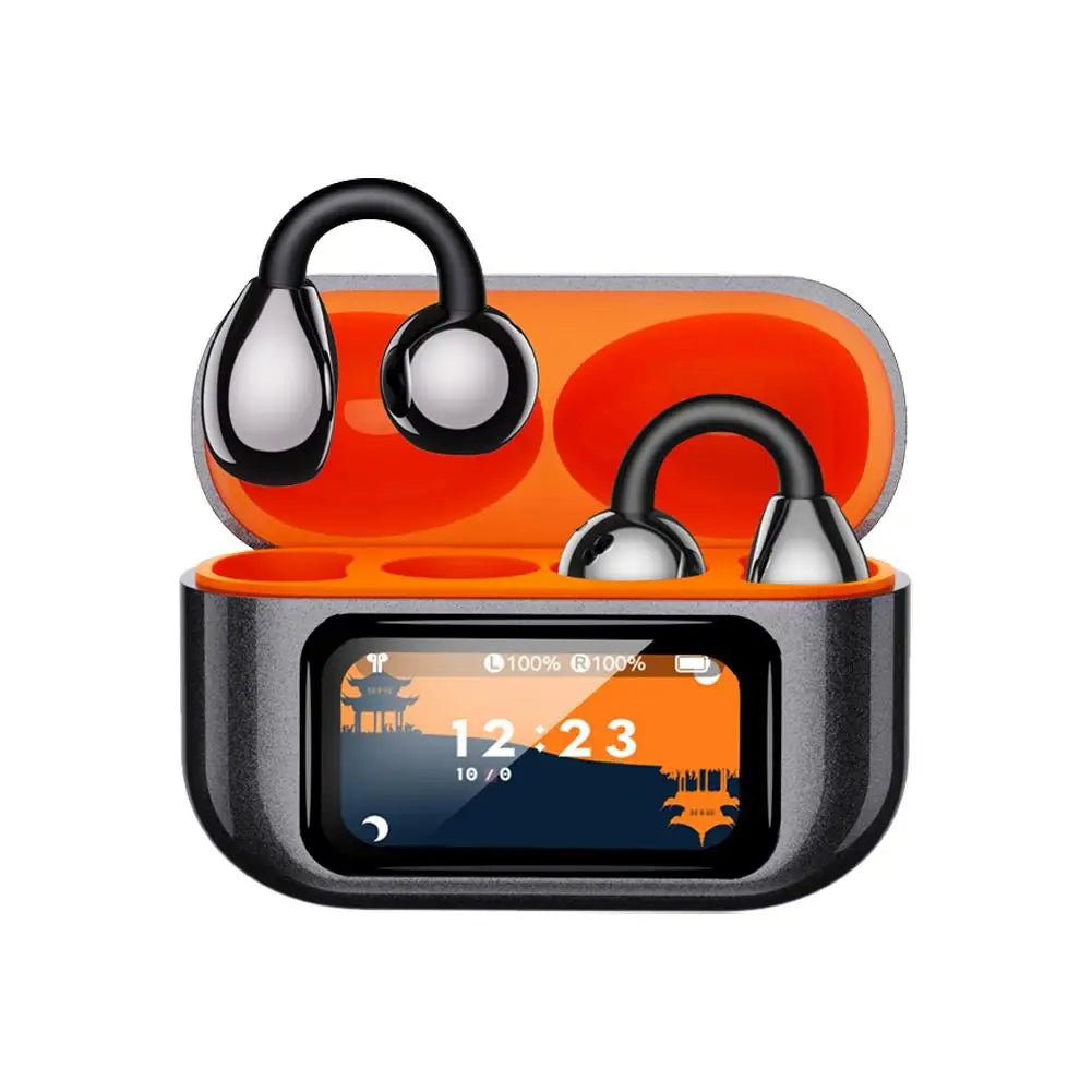 Bluetooth Earphones For XG42 Bone Conduction Ear Clip Wireless Non In Ear Comfortable Wearing Smart Touch Screen