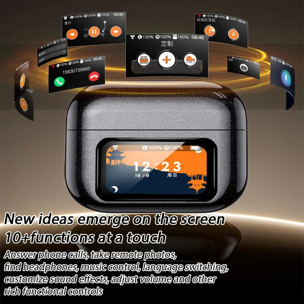 Bluetooth Earphones For XG42 Bone Conduction Ear Clip Wireless Non In Ear Comfortable Wearing Smart Touch Screen