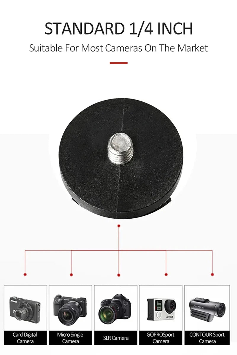 For Hero8/7/6/5/4/3+ Action Cameras Accessory 360 Rotating Motorcycle Bike Camera Holder Handlebar Mirror Mount Bracket