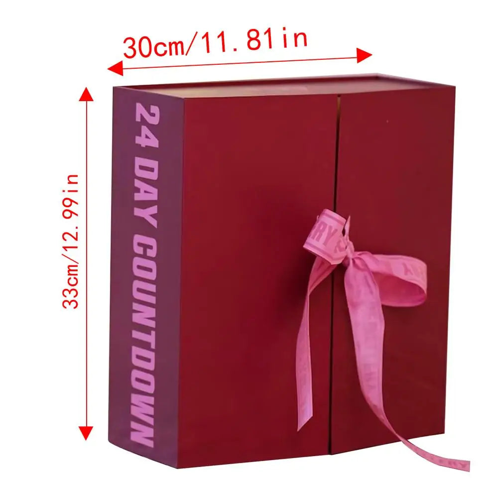 Christmas Advent Calendar 24-Days Holiday Countdown Calendar Jewelry & Accessories for Women Girls Christmas New Year Gifts