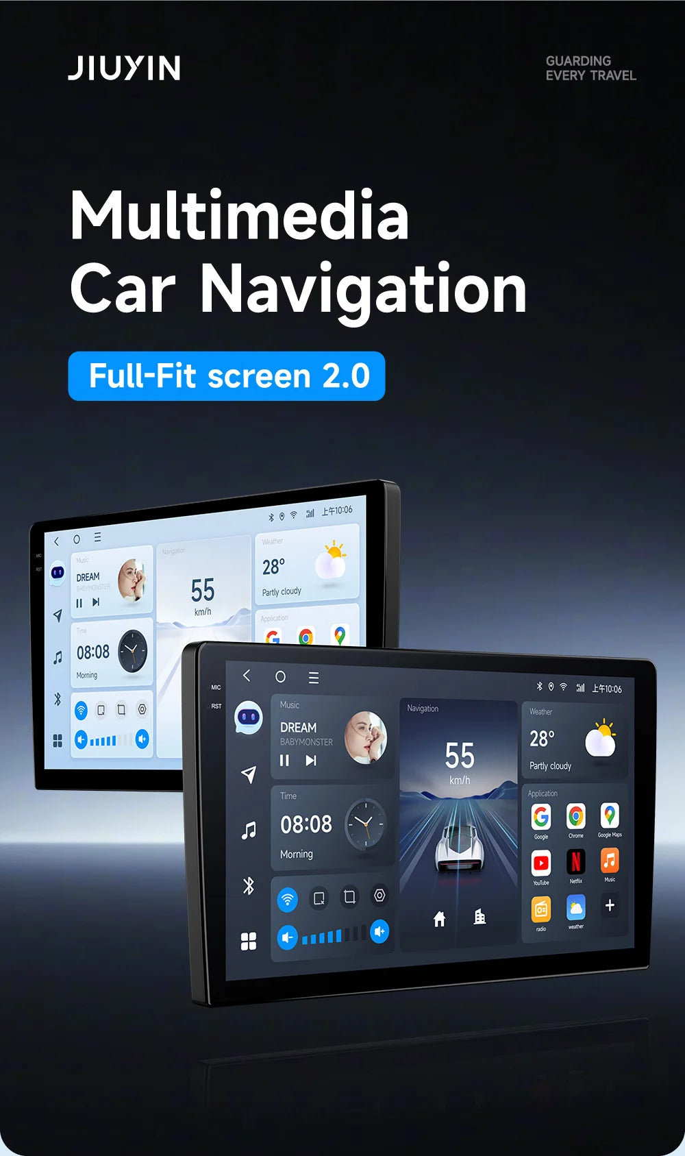 JIUYIN Car Radio Stereo For Suzuki Swift 4 2011 2012 -2016 Android 15 Multimedia Video Player 2 Din Auto Audio G Stereo Audio