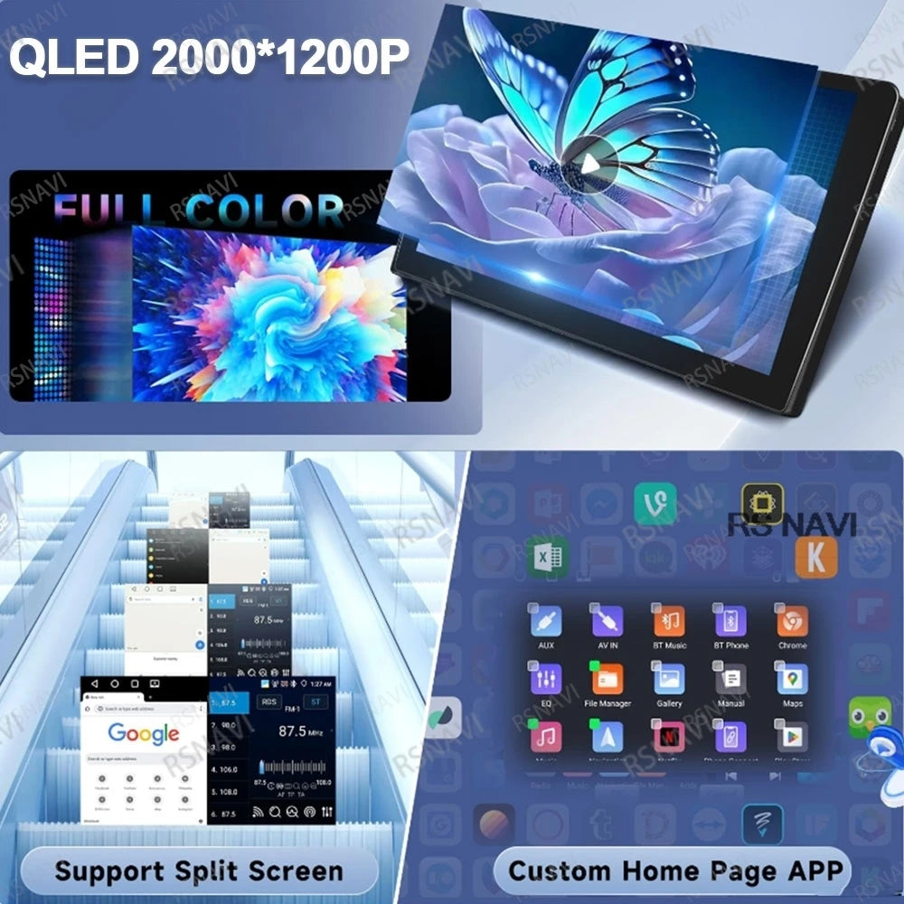 Android 15 Car Radio For Suzuki Swift 2003-2010 Multimedia Head Unit Autoradio DSP Viedo Player BT DVD 5G WIFI GPS 4G LTE QLED