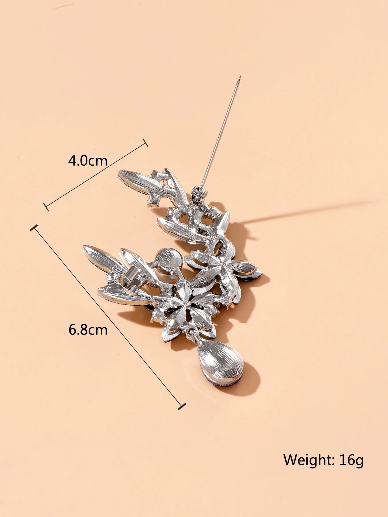 1PC Women's Fashion Trendy Charm Brooch Jewelry Chest Flower Accessories Suitable for Date, Party, Festival Gifts