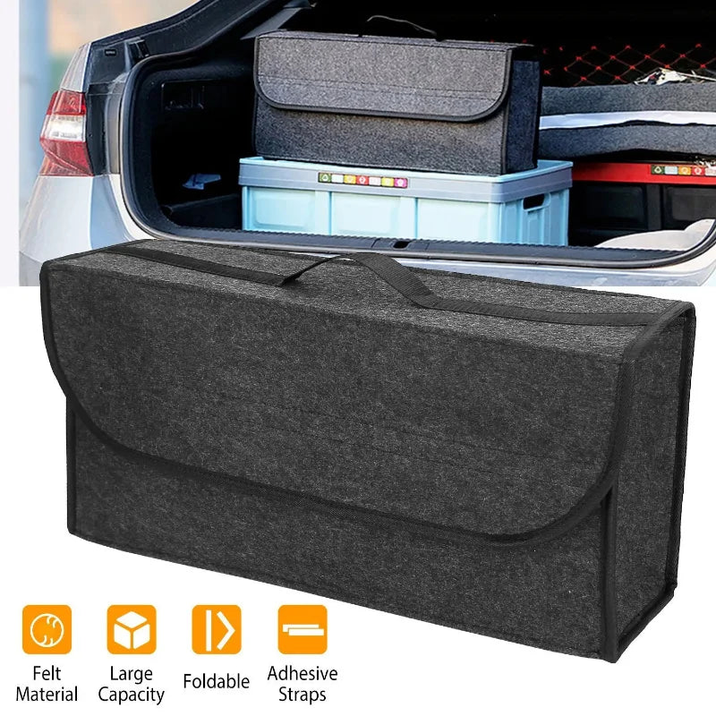 Car Storage Box Auto Rear Storage Pouch Folding Car Accessories Car Organizer Seat Back Tool Bag Car Car Trunk Storage Bags 2024