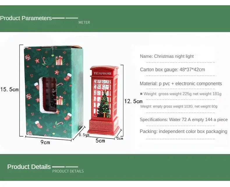 Christmas Wind Lights Crystal Lights Santa Claus Lights Christmas Party Decorations Christmas Ornaments Christmas Gifts