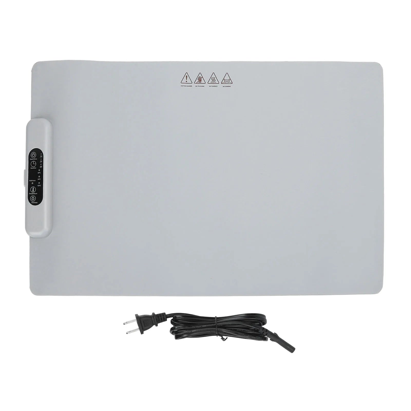 Electric Food Warming Mat 3 Gear Temperature and Time Control Versatile Food Warmer Mat