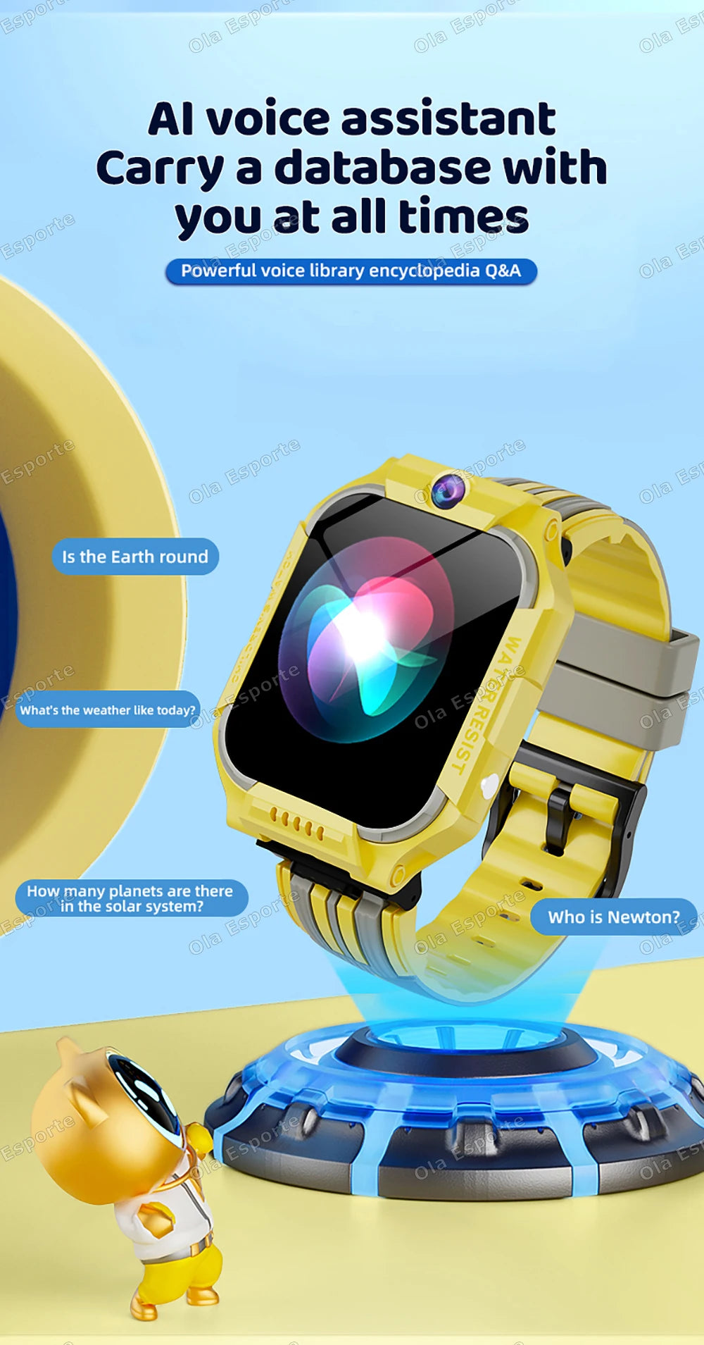 New Kids 5G Smart Watch SOS GPS+BDS/GLONASS Location Phone Call Camera Child Smartwatch 1.83 Inch WIFI Waterproof For Watch Gift