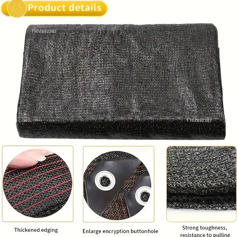 Beige shading net, UV protection, plant shed, outdoor sunshade, mesh, HDPE sunscreen fabric sunshade