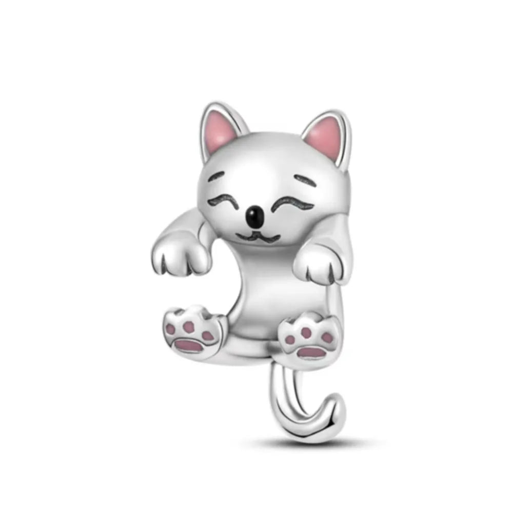 Hot Selling 925 Silver House,Rose BeadSailboat Pendant Suitable for European Original Bracelet DIY Accessories Exquisite Jewelry