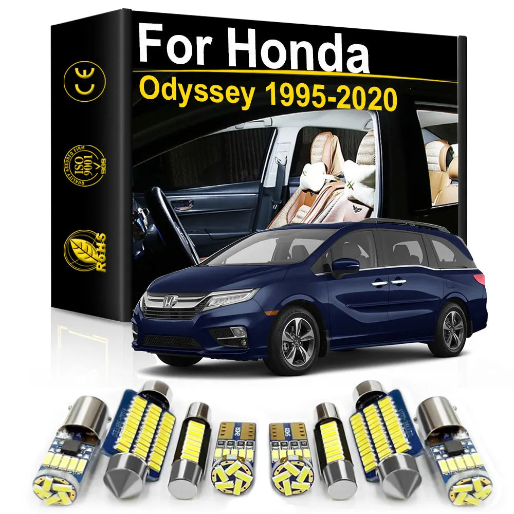 Car Interior LED Light For Honda Odyssey 1995 2003 2005 2006 2007 2009 2011 2012 2014 2016 2019 2020 Parts Accessories Canbus