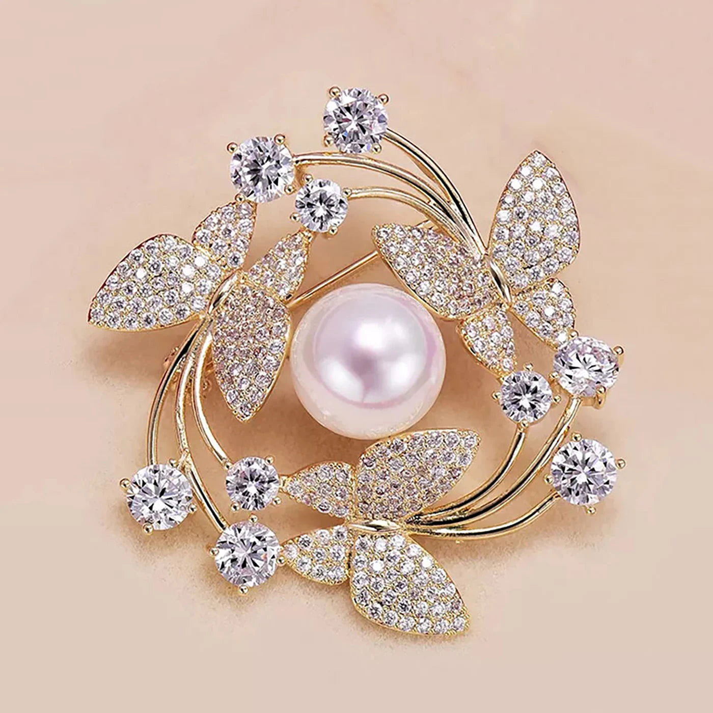1PC Women's Fashion Trendy Charm Brooch Jewelry Chest Flower Accessories Suitable for Date, Party, Festival Gifts