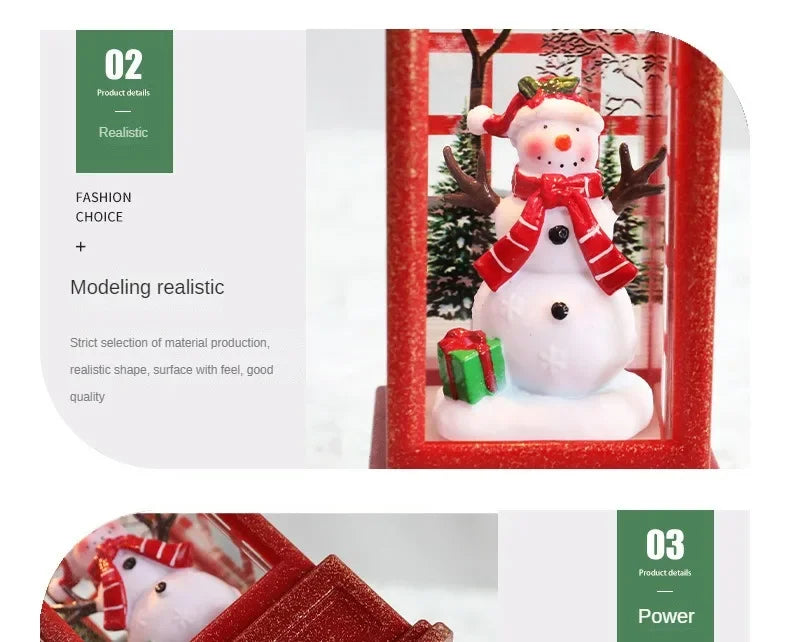 Christmas Wind Lights Crystal Lights Santa Claus Lights Christmas Party Decorations Christmas Ornaments Christmas Gifts