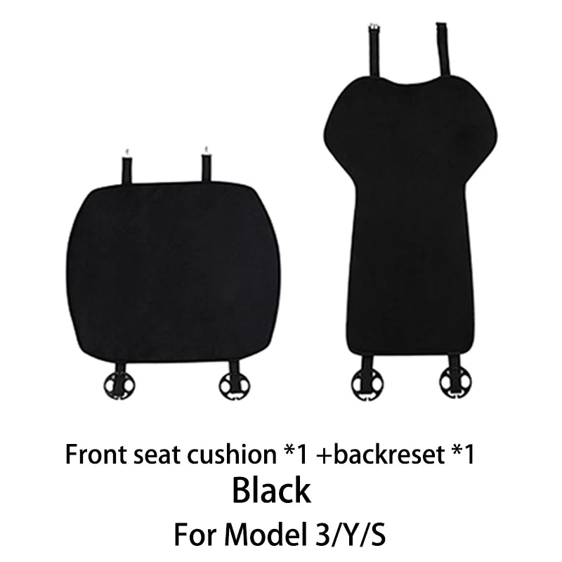 OULEX Car Seat Cover Cushion For Tesla Model 3/Model Y 2019-2025 Ice Silk Seat Cover breathable seat car Interior accessories