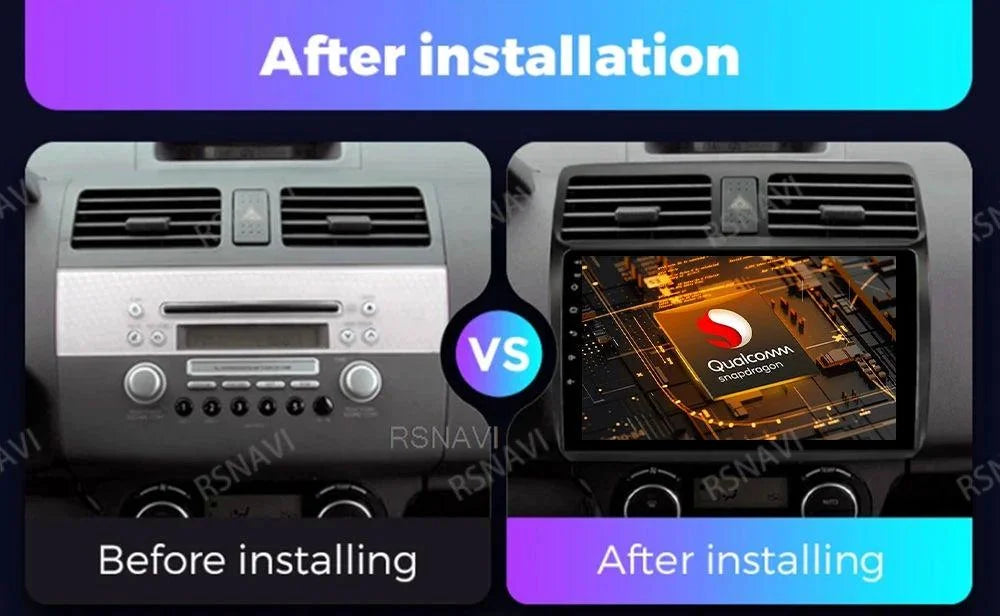 Android 15 Car Radio For Suzuki Swift 2003-2010 Multimedia Head Unit Autoradio DSP Viedo Player BT DVD 5G WIFI GPS 4G LTE QLED