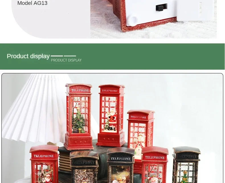 Christmas Wind Lights Crystal Lights Santa Claus Lights Christmas Party Decorations Christmas Ornaments Christmas Gifts