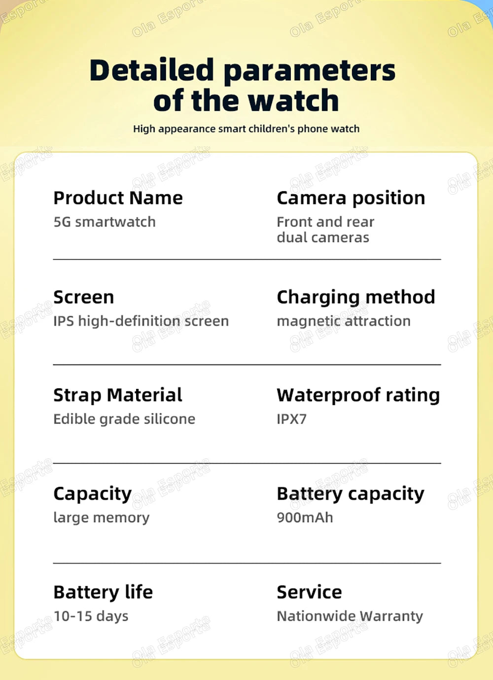 New Kids 5G Smart Watch SOS GPS+BDS/GLONASS Location Phone Call Camera Child Smartwatch 1.83 Inch WIFI Waterproof For Watch Gift