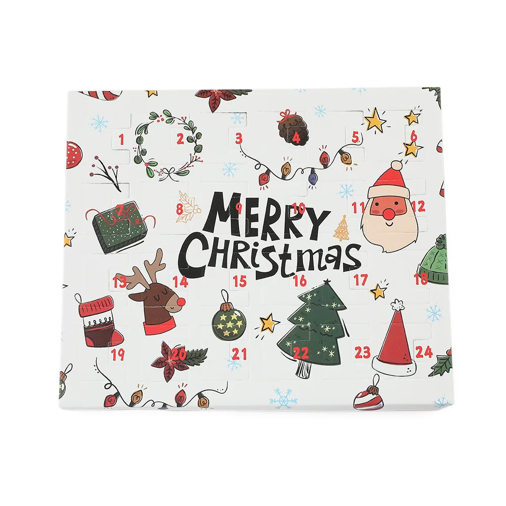 Christmas 24 Days Down Days Creative Blind Box Cute Fashion DIY Accessories Handmade Bracelet Necklace Jewelry Accessories