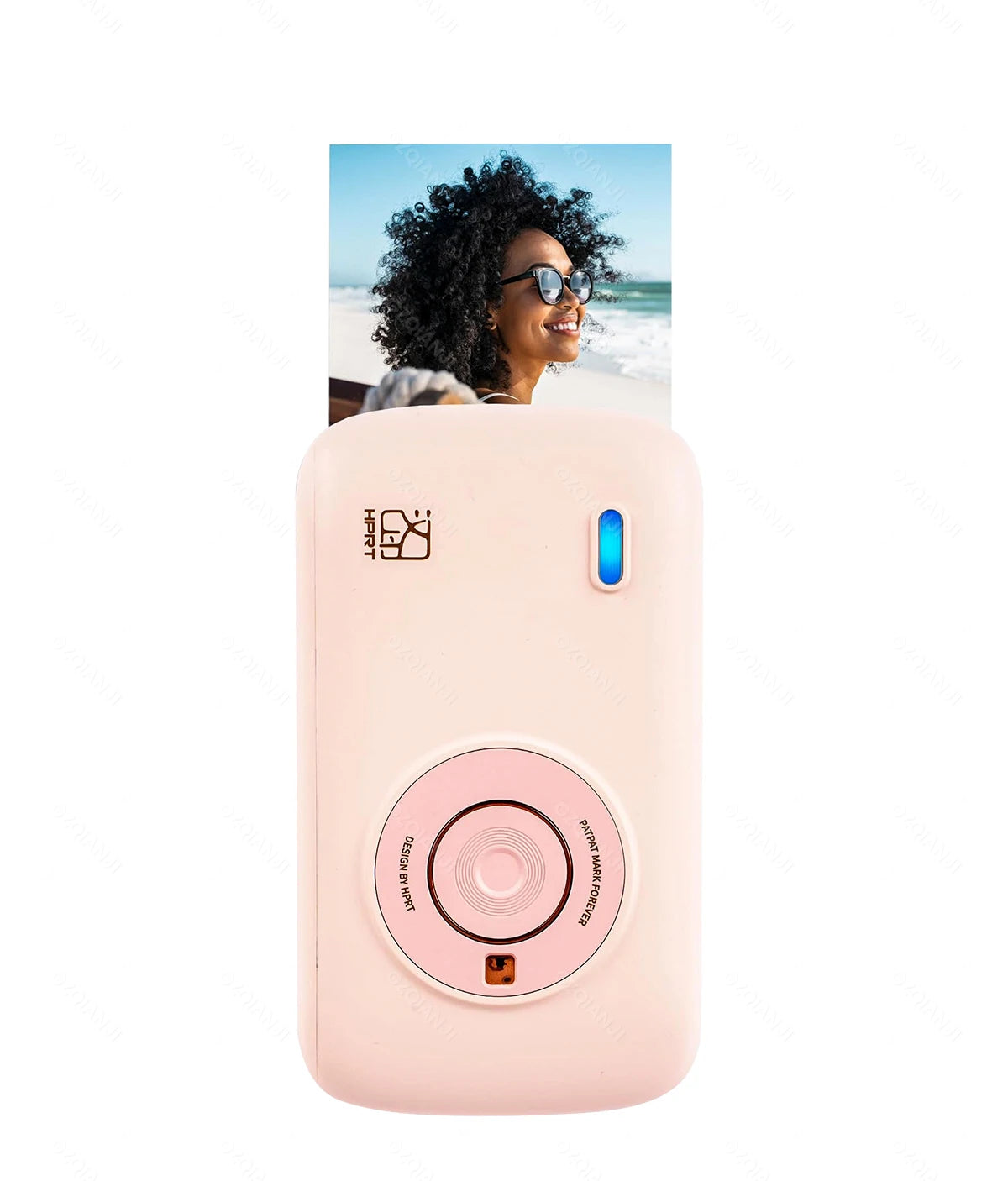 Portable Color Photo Printer Mini Pocket 300dpi Bluetooth for DIY Share Photo Picture Work Home CP2100 Machine 2x3 inch Papers