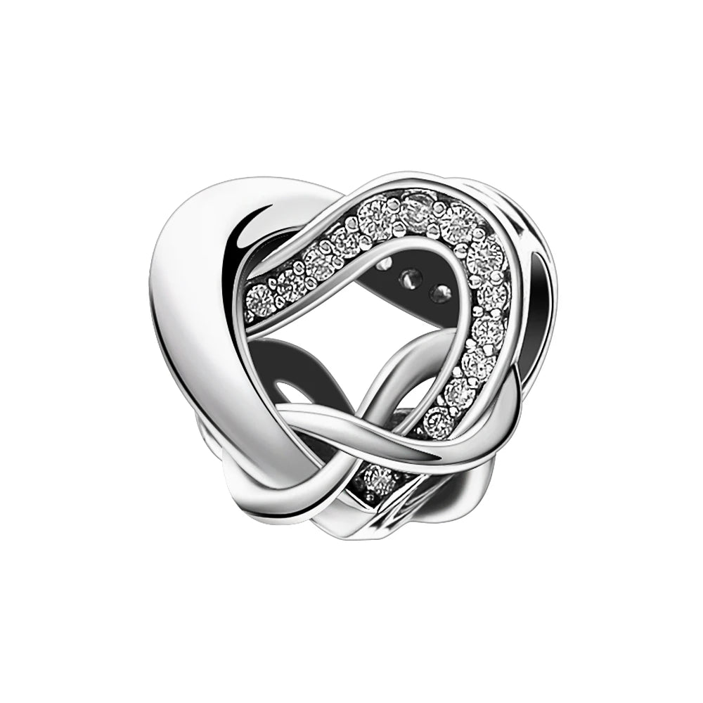 Hot Selling 925 Silver House,Rose BeadSailboat Pendant Suitable for European Original Bracelet DIY Accessories Exquisite Jewelry