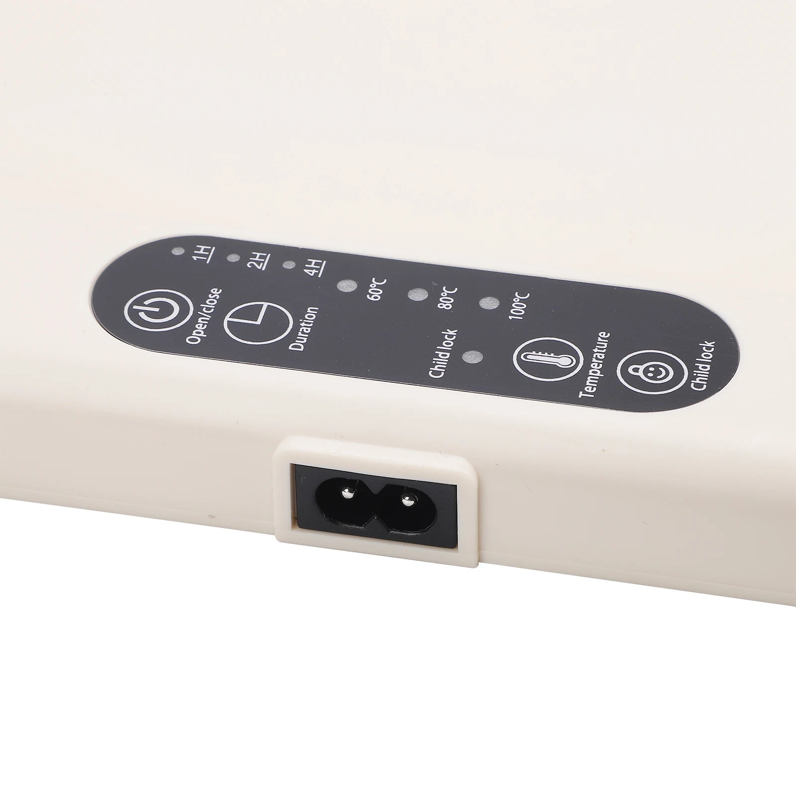 Multifunctional 3 Temperature Electric Food Heating Mat Silicone Warming Pad Cream White Kitchen Essential