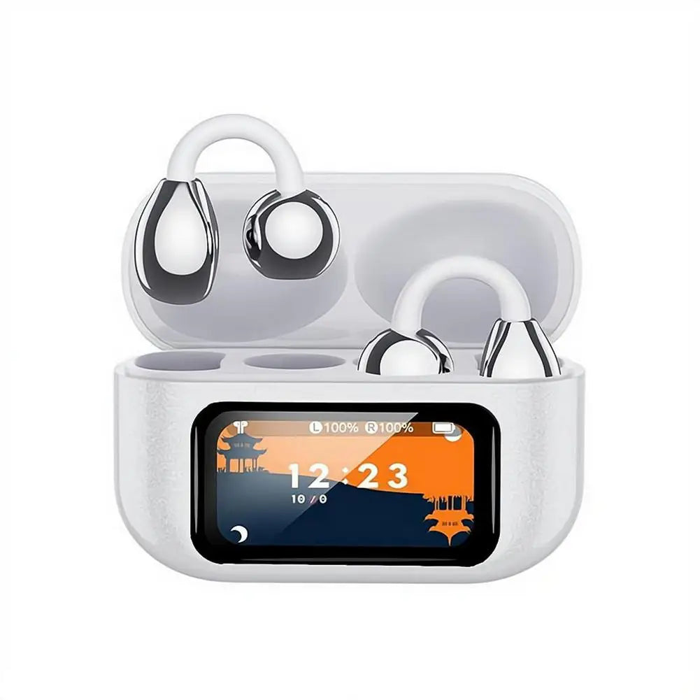 Bluetooth Earphones For XG42 Bone Conduction Ear Clip Wireless Non In Ear Comfortable Wearing Smart Touch Screen