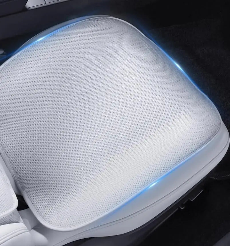 OULEX Car Seat Cover Cushion For Tesla Model 3/Model Y 2019-2025 Ice Silk Seat Cover breathable seat car Interior accessories