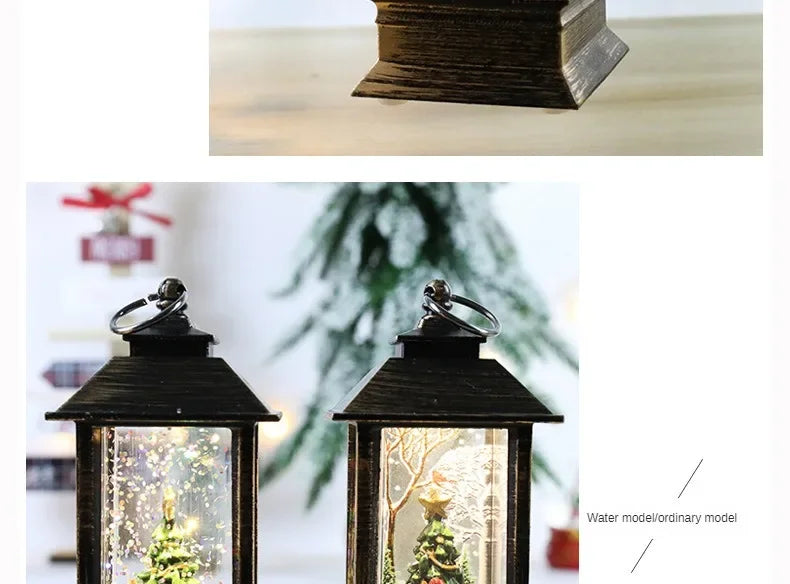 Christmas Wind Lights Crystal Lights Santa Claus Lights Christmas Party Decorations Christmas Ornaments Christmas Gifts