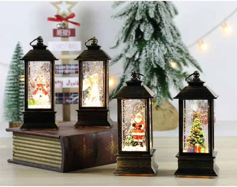 Christmas Wind Lights Crystal Lights Santa Claus Lights Christmas Party Decorations Christmas Ornaments Christmas Gifts