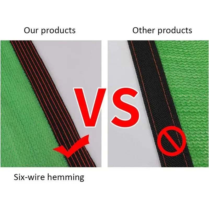 Beige shading net, UV protection, plant shed, outdoor sunshade, mesh, HDPE sunscreen fabric sunshade