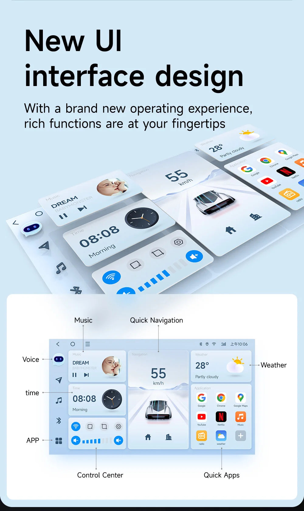 JIUYIN Car Radio Stereo For Suzuki Swift 4 2011 2012 -2016 Android 15 Multimedia Video Player 2 Din Auto Audio G Stereo Audio