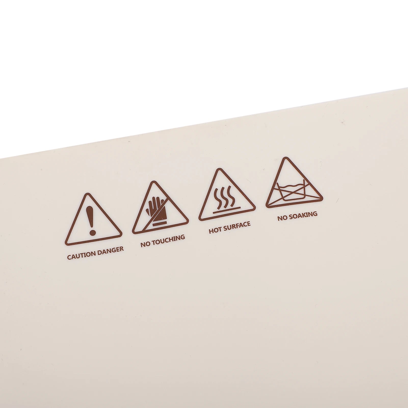 Multifunctional 3 Temperature Electric Food Heating Mat Silicone Warming Pad Cream White Kitchen Essential