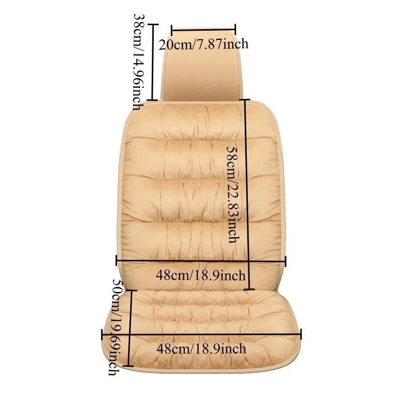 1PC Car Seat Cover  Winter For Lexus ES GX HS IS Altezza LS NX RX Harrier SC Soarer SC US Short Plush Warm Seat Cushion