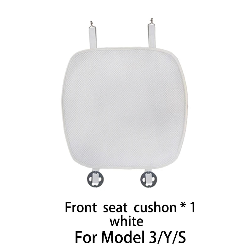 OULEX Car Seat Cover Cushion For Tesla Model 3/Model Y 2019-2025 Ice Silk Seat Cover breathable seat car Interior accessories