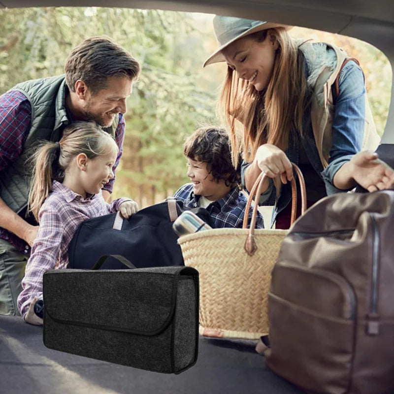 Car Storage Box Auto Rear Storage Pouch Folding Car Accessories Car Organizer Seat Back Tool Bag Car Car Trunk Storage Bags 2024